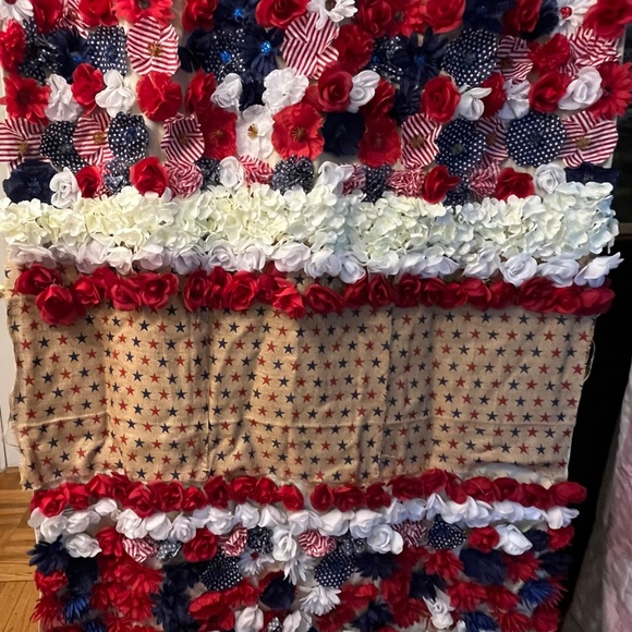 Handmade Flower Wall Photo Party Backdrop - Picture 10 of 10